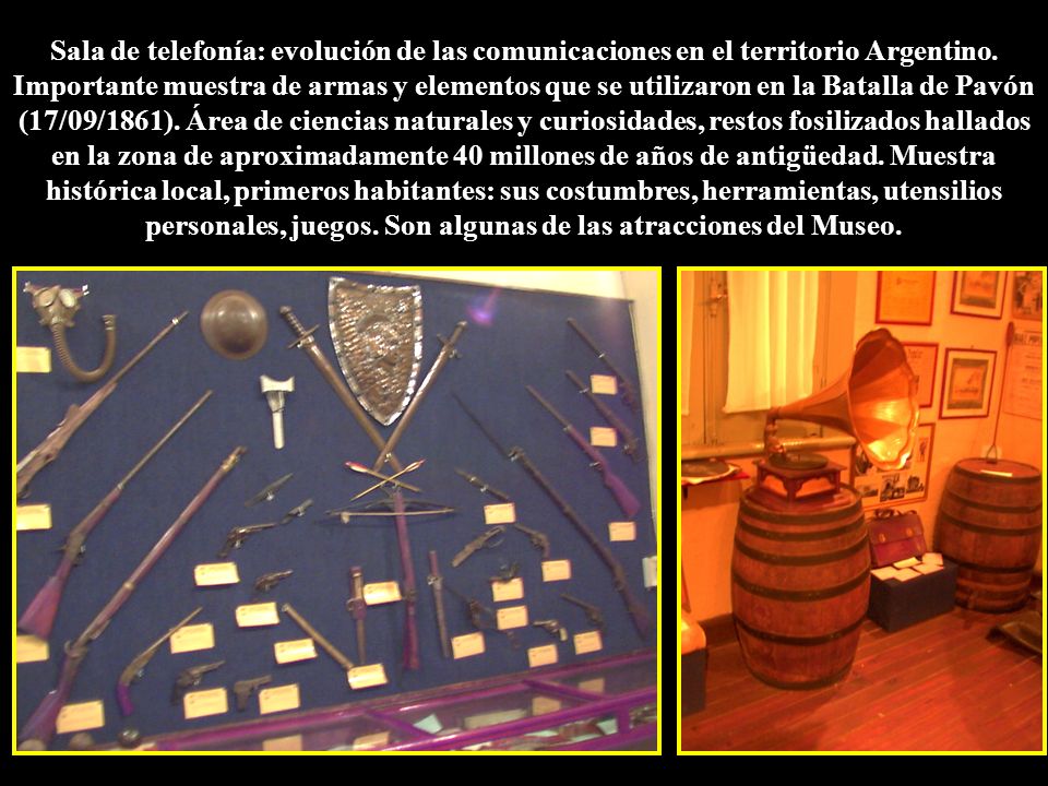 Sala de telefonía: evolución de las comunicaciones en el territorio Argentino.