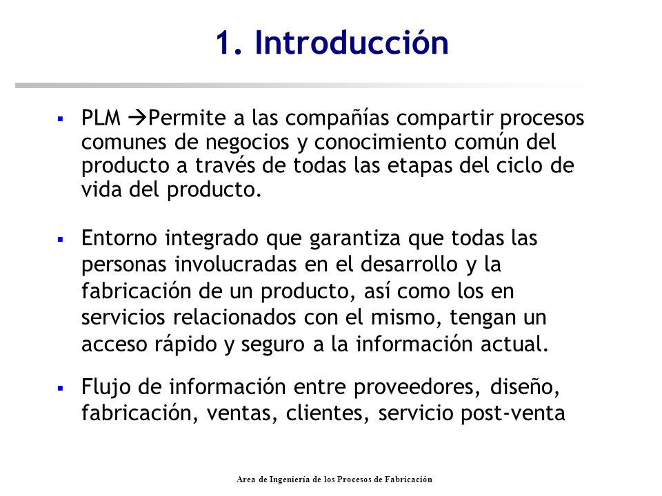 Area de Ingeniería de los Procesos de Fabricación