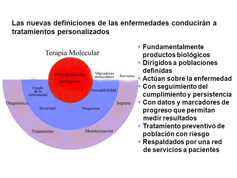 Las nuevas definiciones de las enfermedades conducirán a tratamientos personalizados