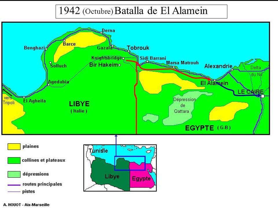 1942 (Octubre) Batalla de El Alamein