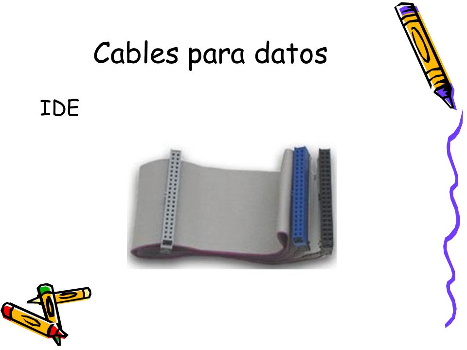 Cables para datos IDE