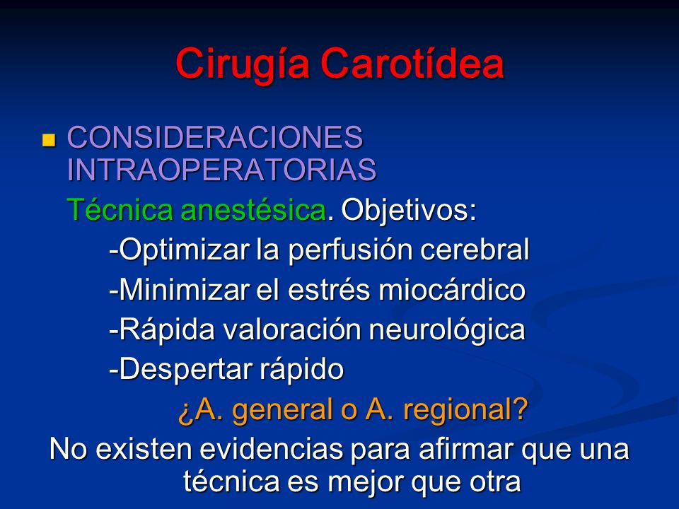 No existen evidencias para afirmar que una técnica es mejor que otra
