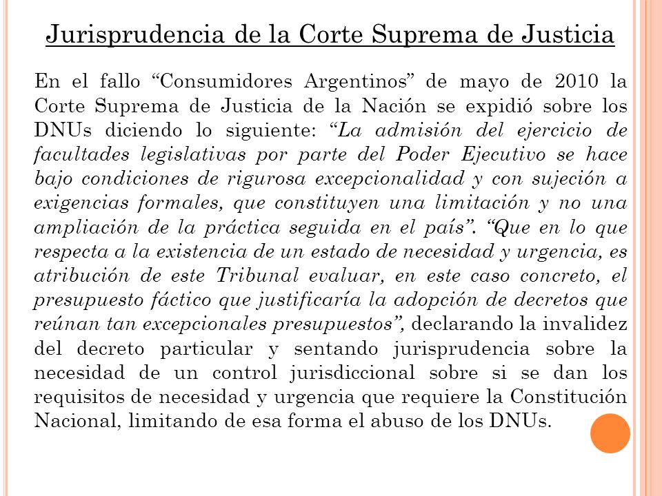 Jurisprudencia de la Corte Suprema de Justicia