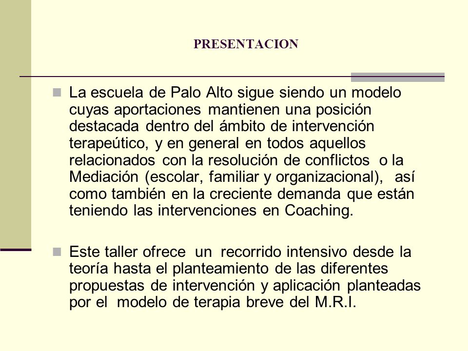 PRESENTACION