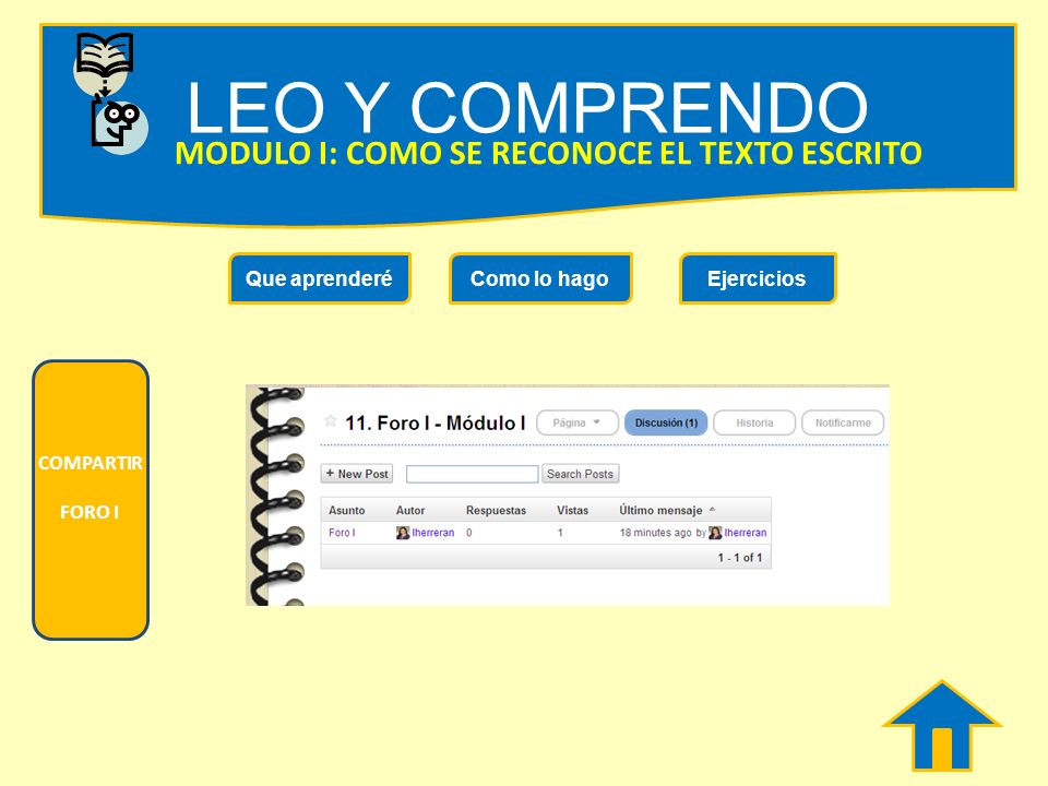 LEO Y COMPRENDO MODULO I: COMO SE RECONOCE EL TEXTO ESCRITO