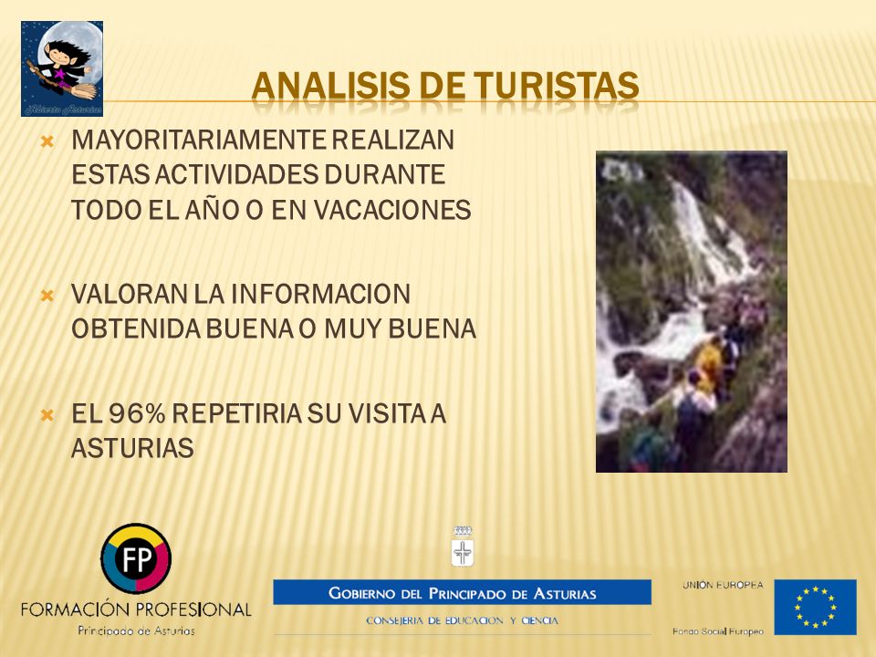 ANALISIS DE TURISTAS MAYORITARIAMENTE REALIZAN ESTAS ACTIVIDADES DURANTE TODO EL AÑO O EN VACACIONES.