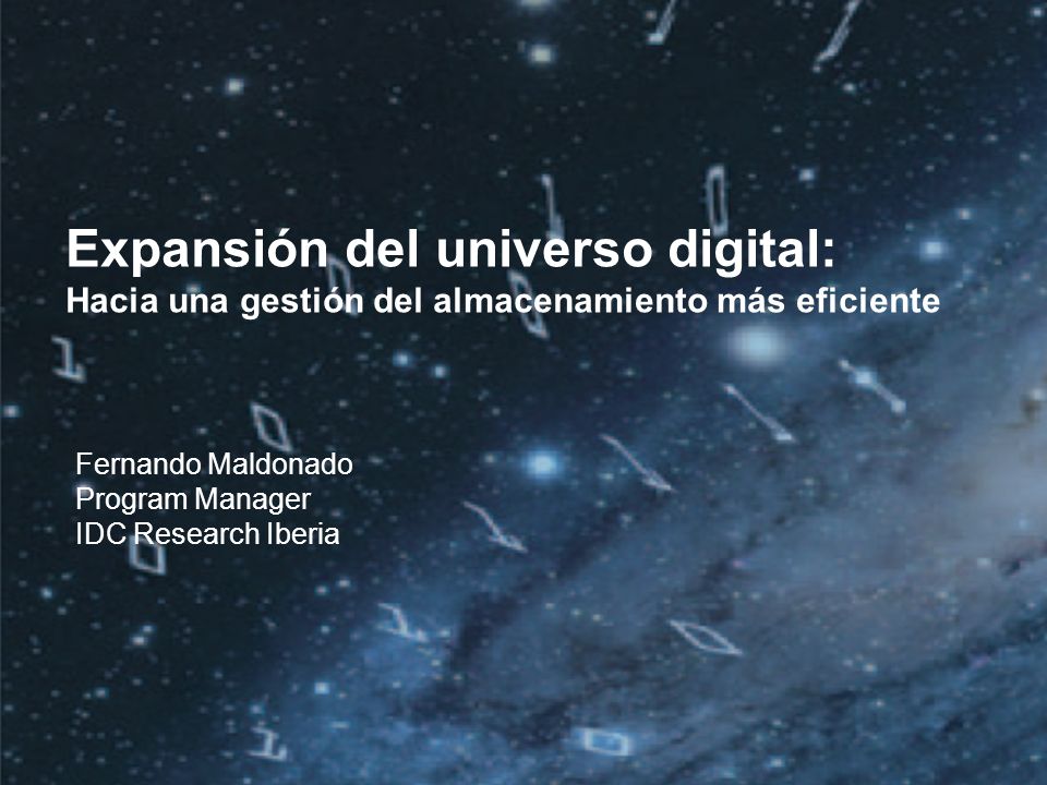 Expansión del universo digital: Hacia una gestión del almacenamiento más eficiente
