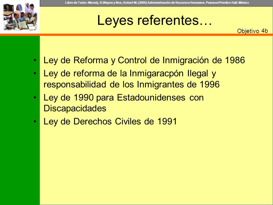 Leyes referentes… Ley de Reforma y Control de Inmigración de 1986
