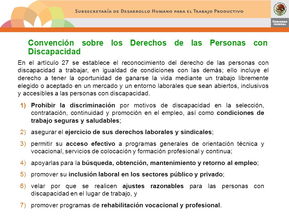 Convención sobre los Derechos de las Personas con Discapacidad