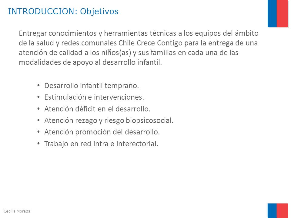INTRODUCCION: Objetivos