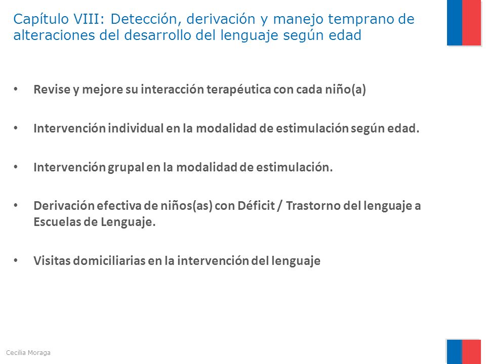 Revise y mejore su interacción terapéutica con cada niño(a)