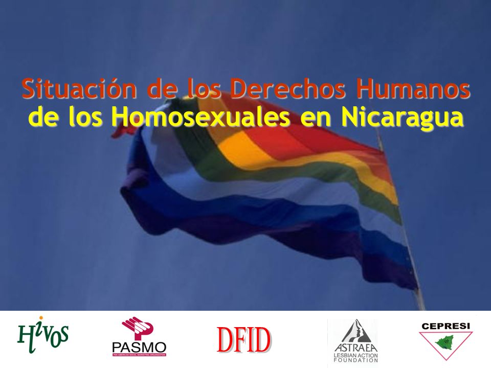 Situación de los Derechos Humanos de los Homosexuales en Nicaragua