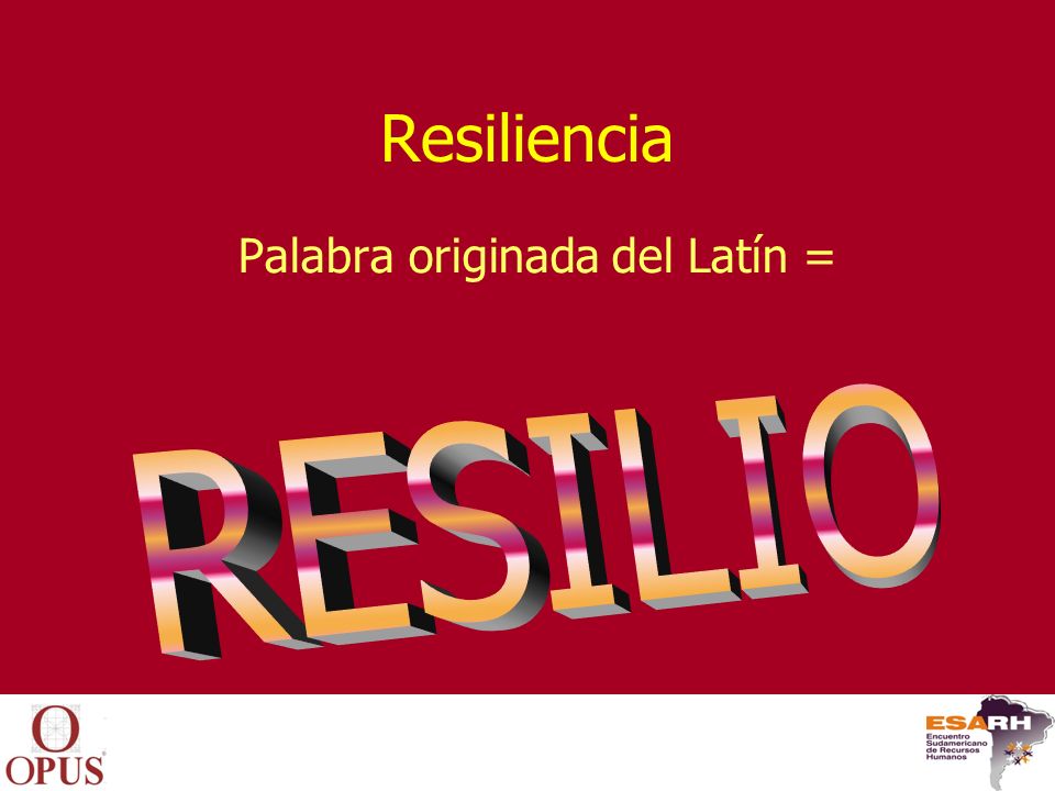 Palabra originada del Latín =