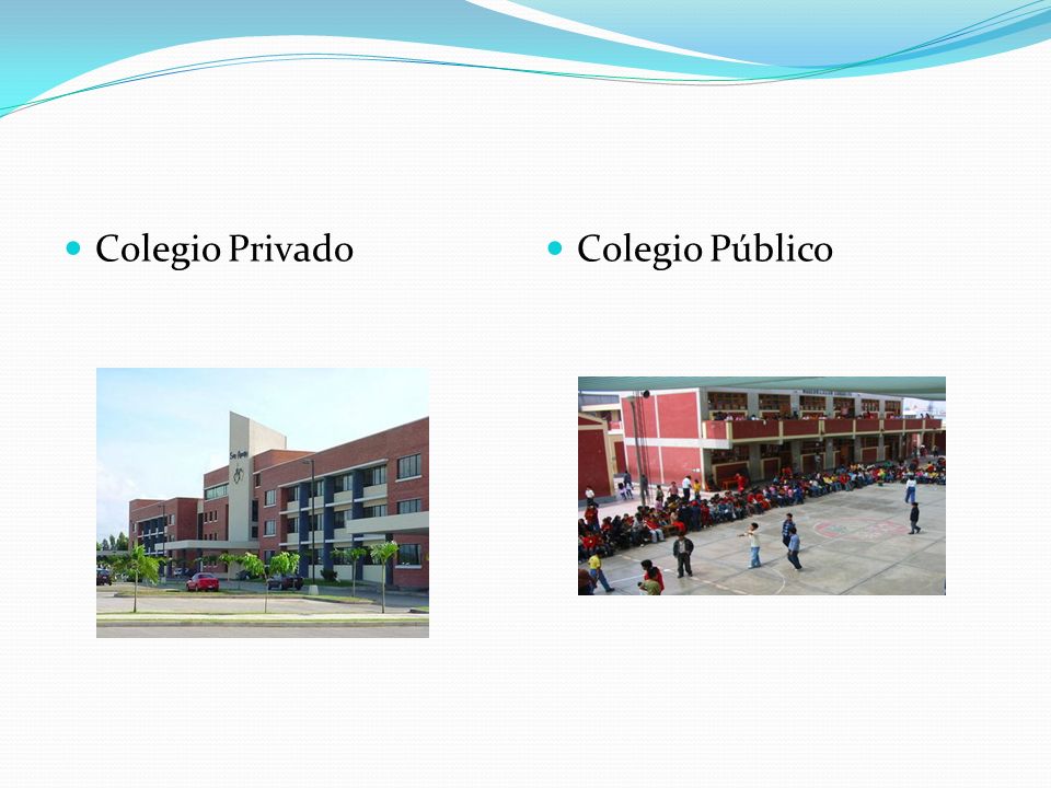Colegio Privado Colegio Público