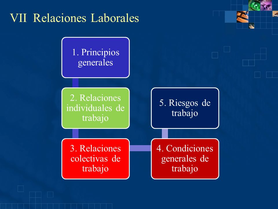 VII Relaciones Laborales