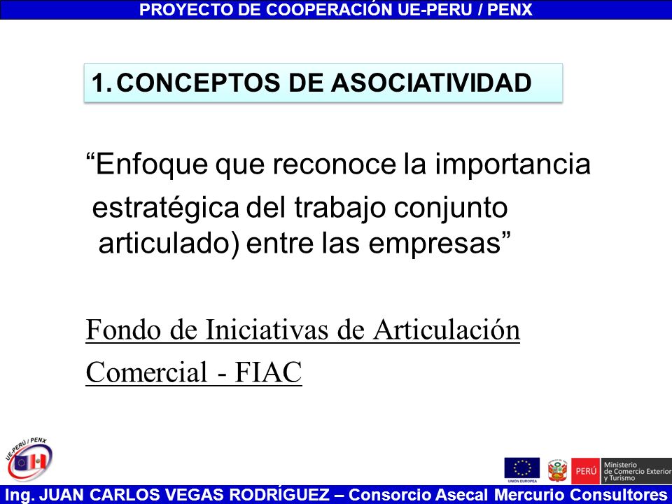 PROYECTO DE COOPERACIÓN UE-PERU / PENX