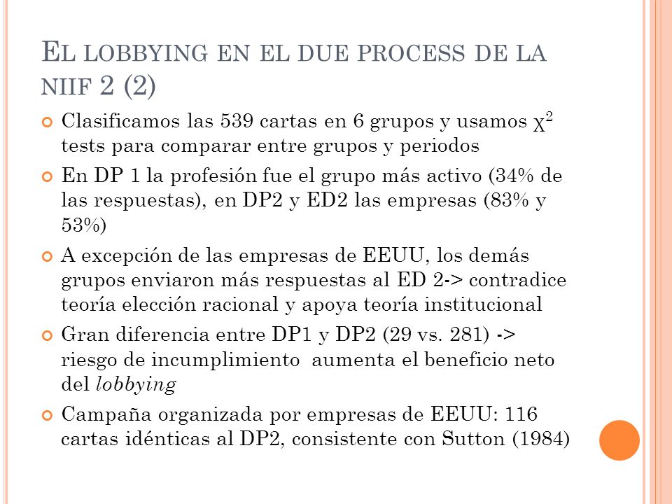 El lobbying en el due process de la niif 2 (2)