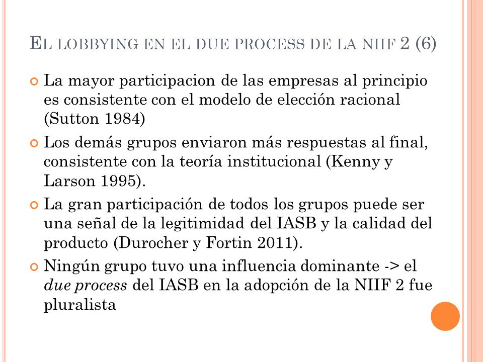 El lobbying en el due process de la niif 2 (6)