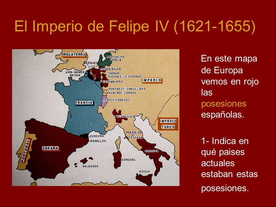 El Imperio de Felipe IV ( )
