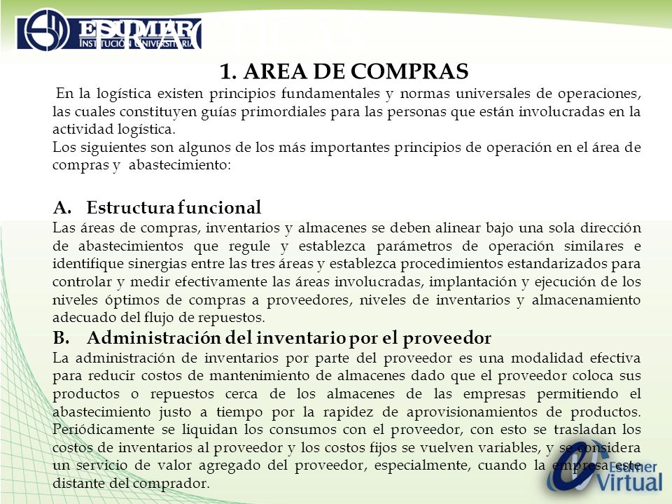 MEJORES PRACTICAS COMPRAS