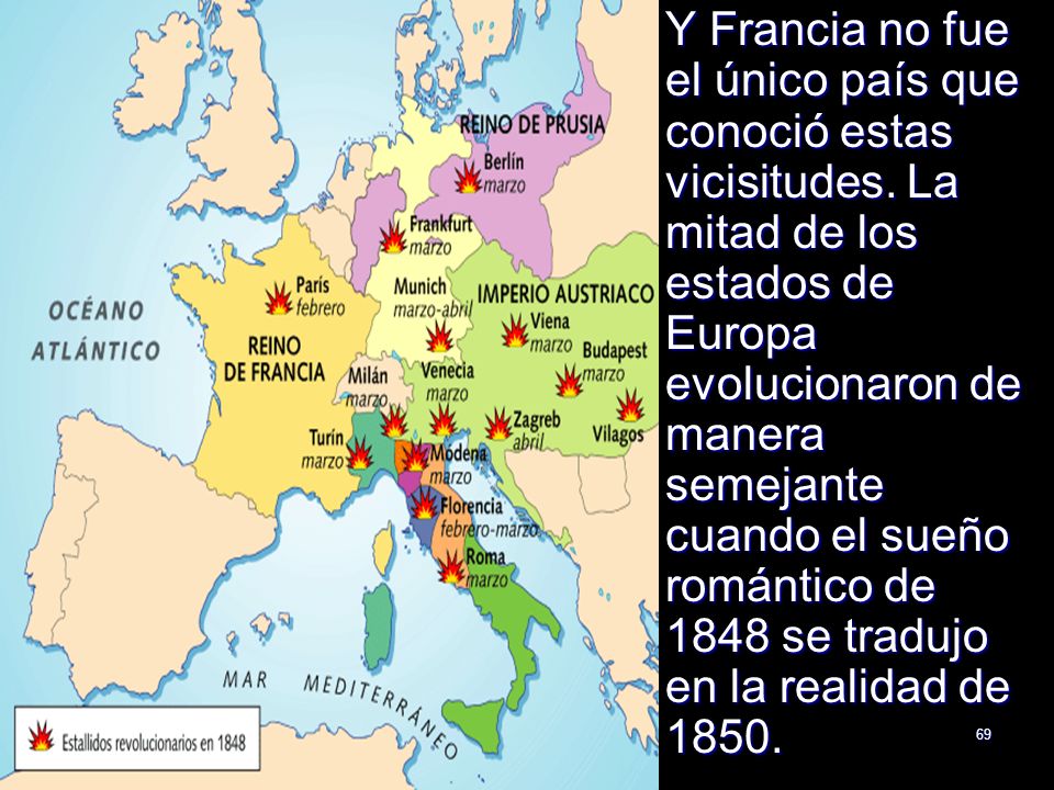 Y Francia no fue el único país que conoció estas vicisitudes