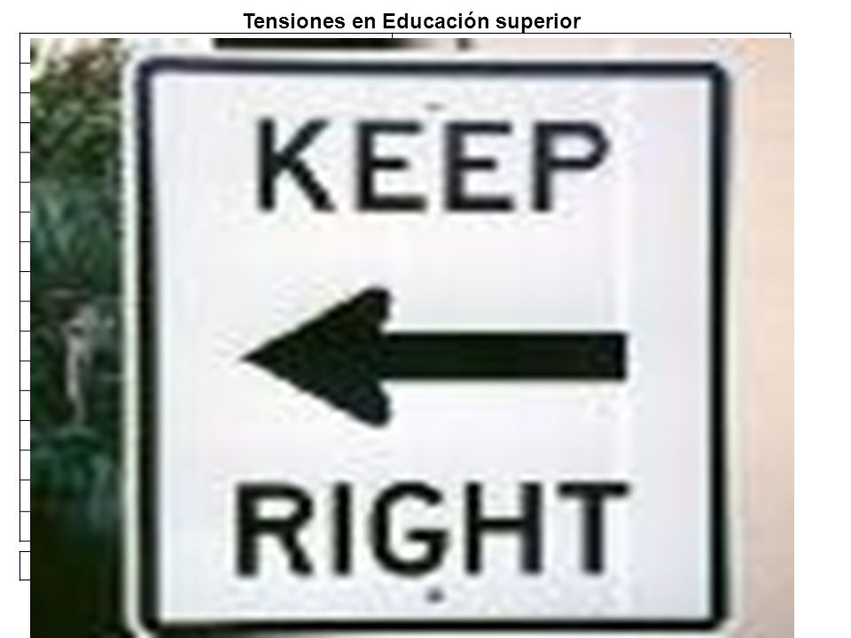 Tensiones en Educación superior