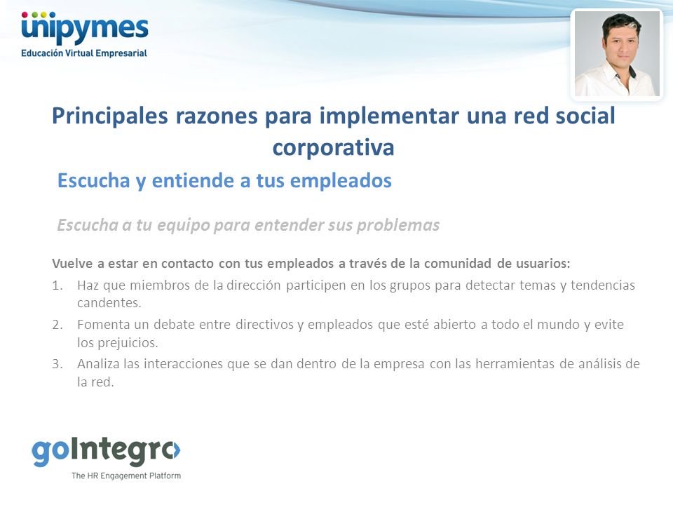 Principales razones para implementar una red social corporativa