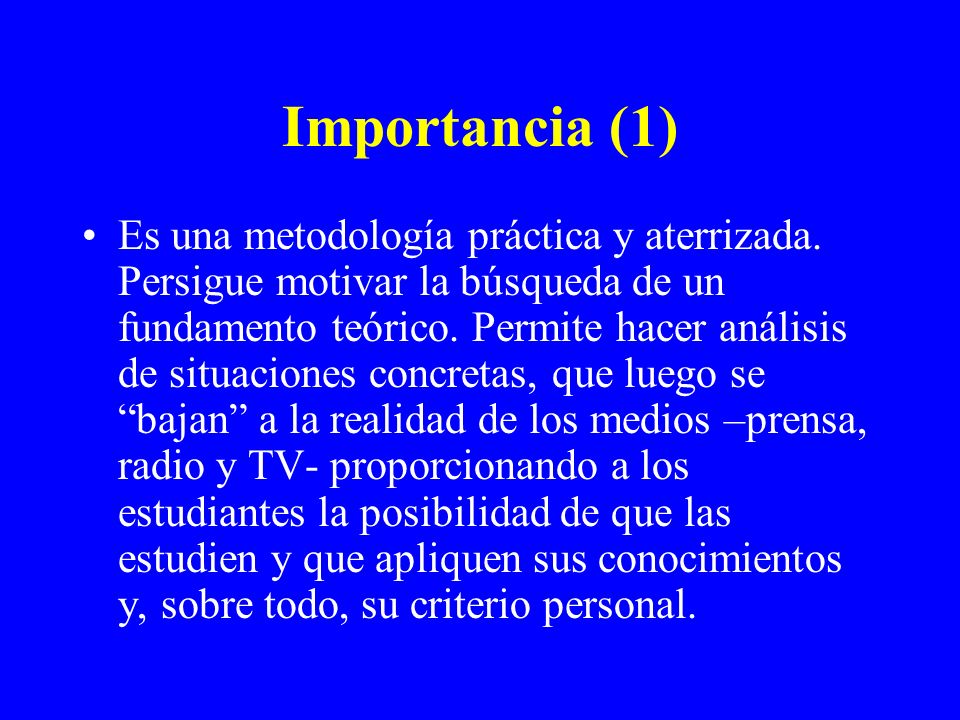 Importancia (1)