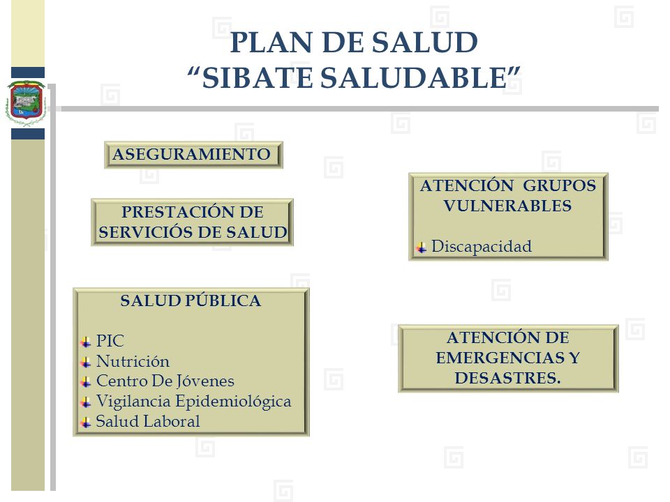 PRESTACIÓN DE SERVICIÓS DE SALUD ATENCIÓN DE EMERGENCIAS Y DESASTRES.