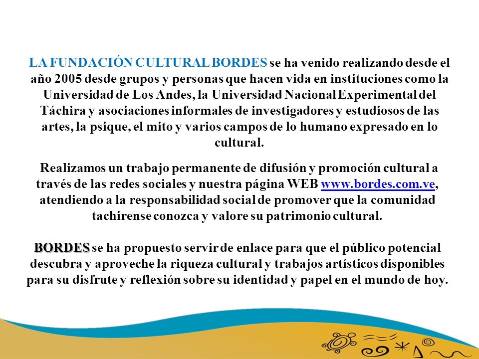 No es trabajo del artista establecer un puente con las audiencias.