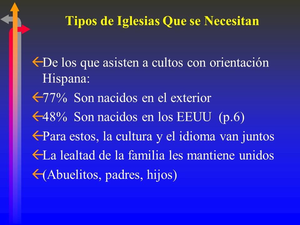 Tipos de Iglesias Que se Necesitan