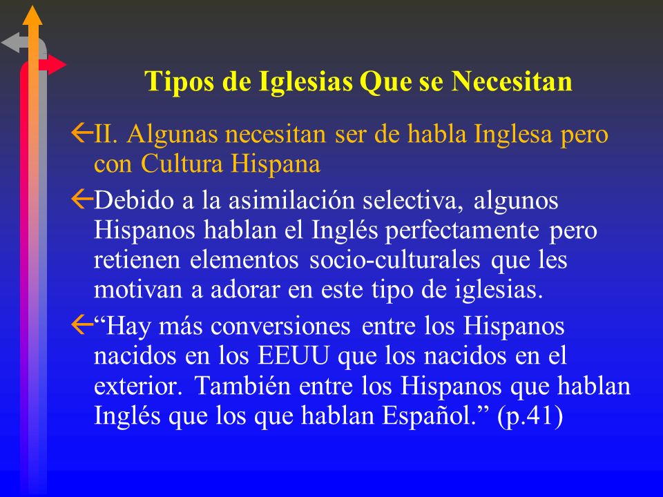 Tipos de Iglesias Que se Necesitan