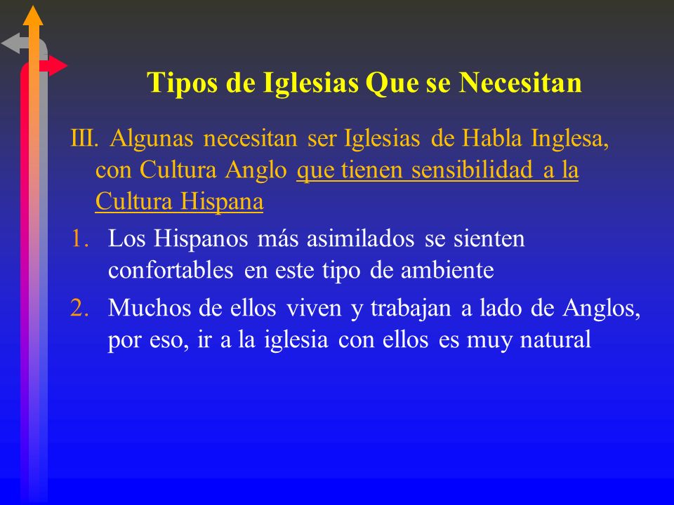Tipos de Iglesias Que se Necesitan