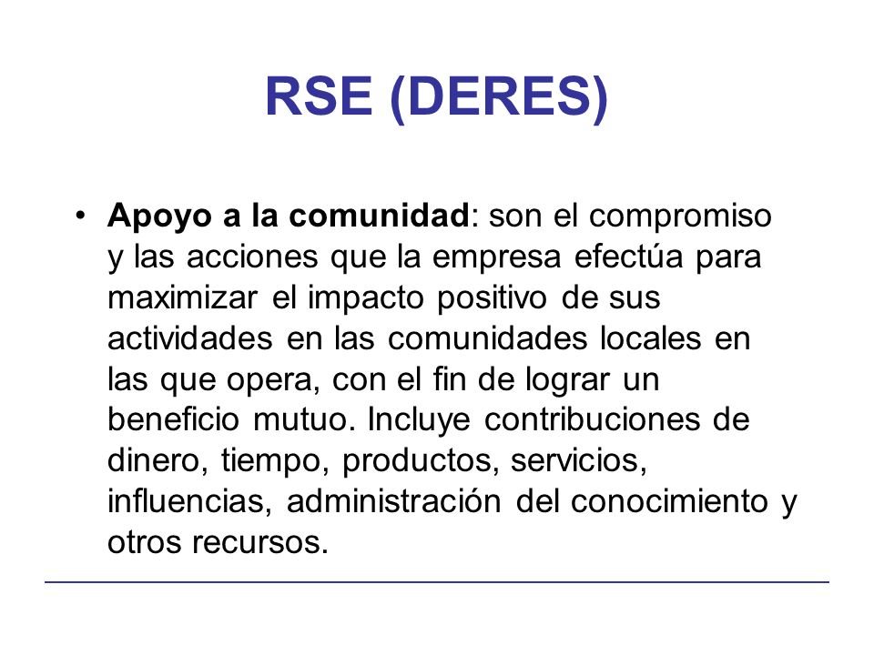 RSE (DERES)