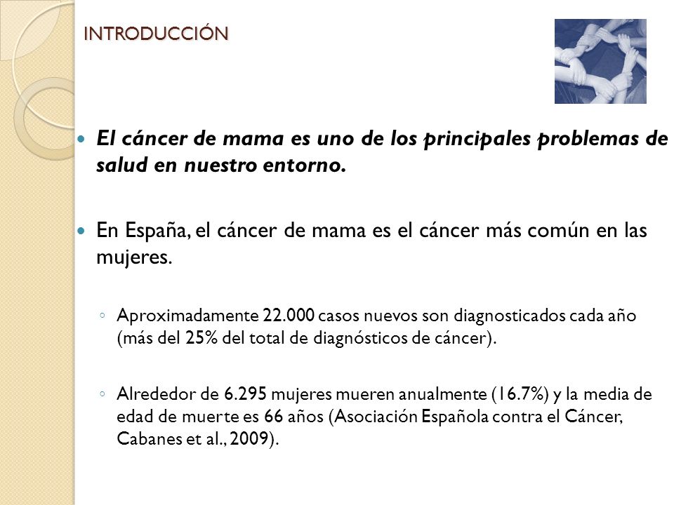 En España, el cáncer de mama es el cáncer más común en las mujeres.