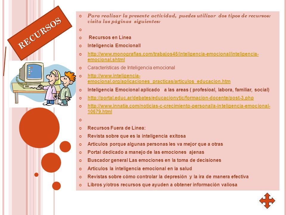 Para realizar la presente actividad, puedes utilizar dos tipos de recursos: visita las páginas siguientes: