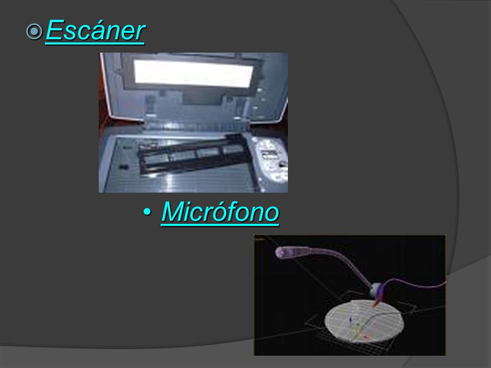 Escáner Micrófono