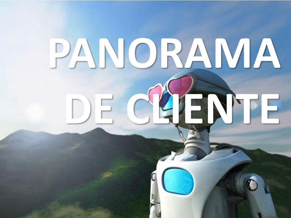 PANORAMA DE CLIENTE Qué quiere el cliente.