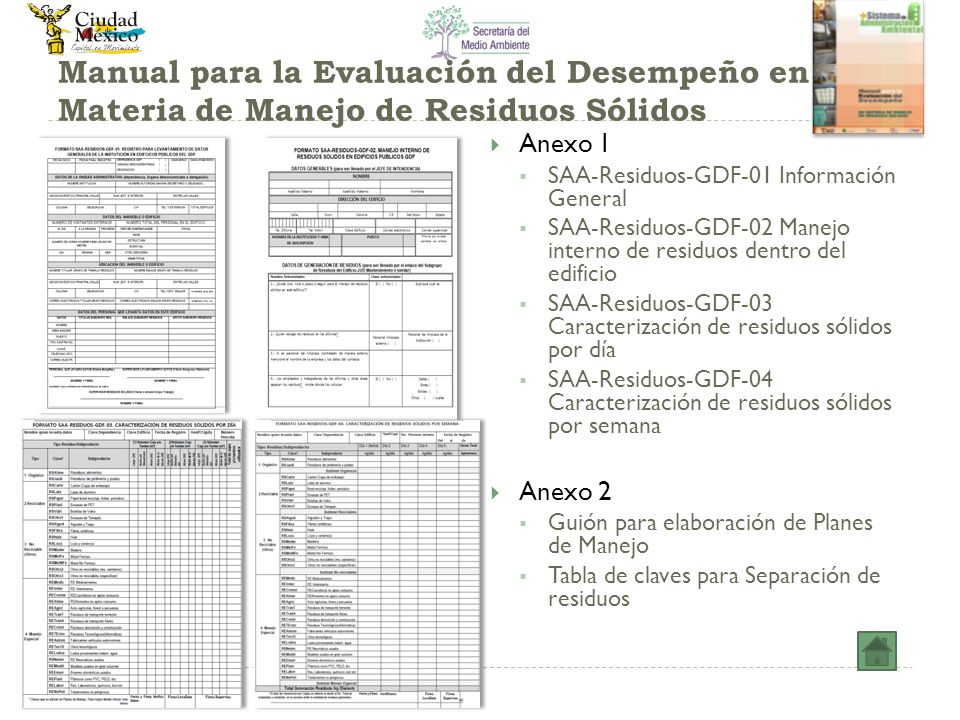 Manual para la Evaluación del Desempeño en Materia de Manejo de Residuos Sólidos