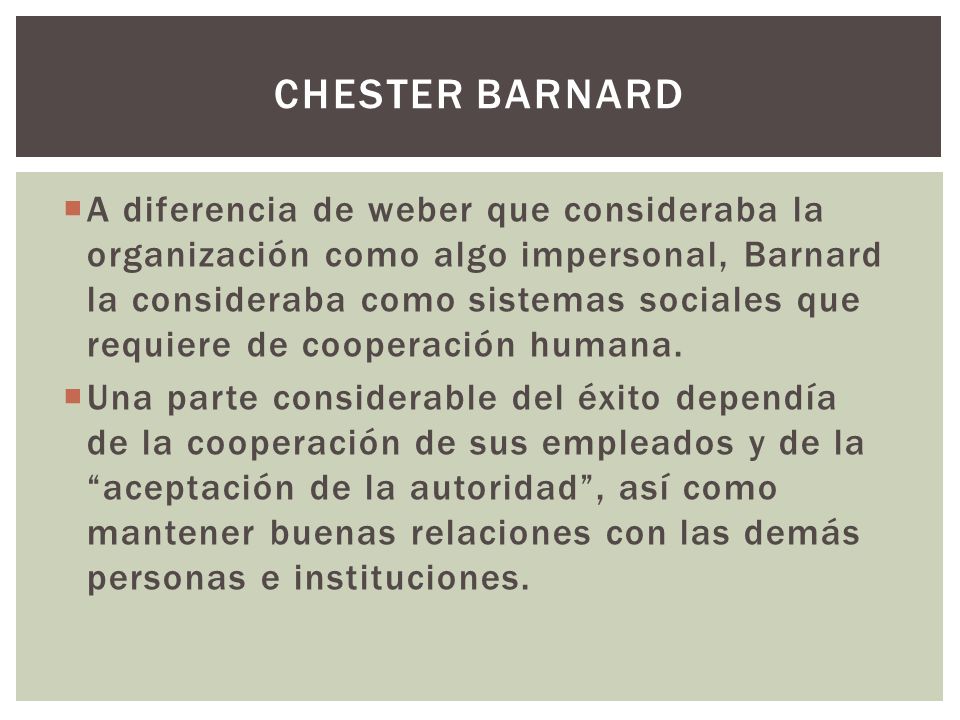 Chester barnard