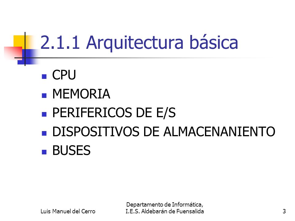 Departamento de Informática, I.E.S. Aldebarán de Fuensalida