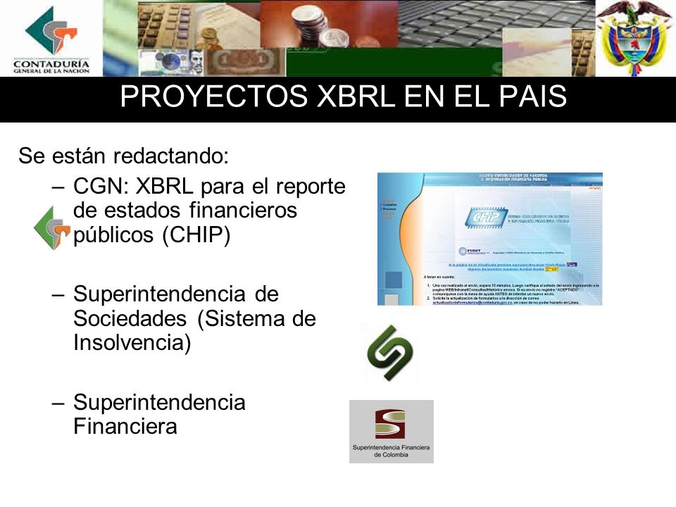PROYECTOS XBRL EN EL PAIS