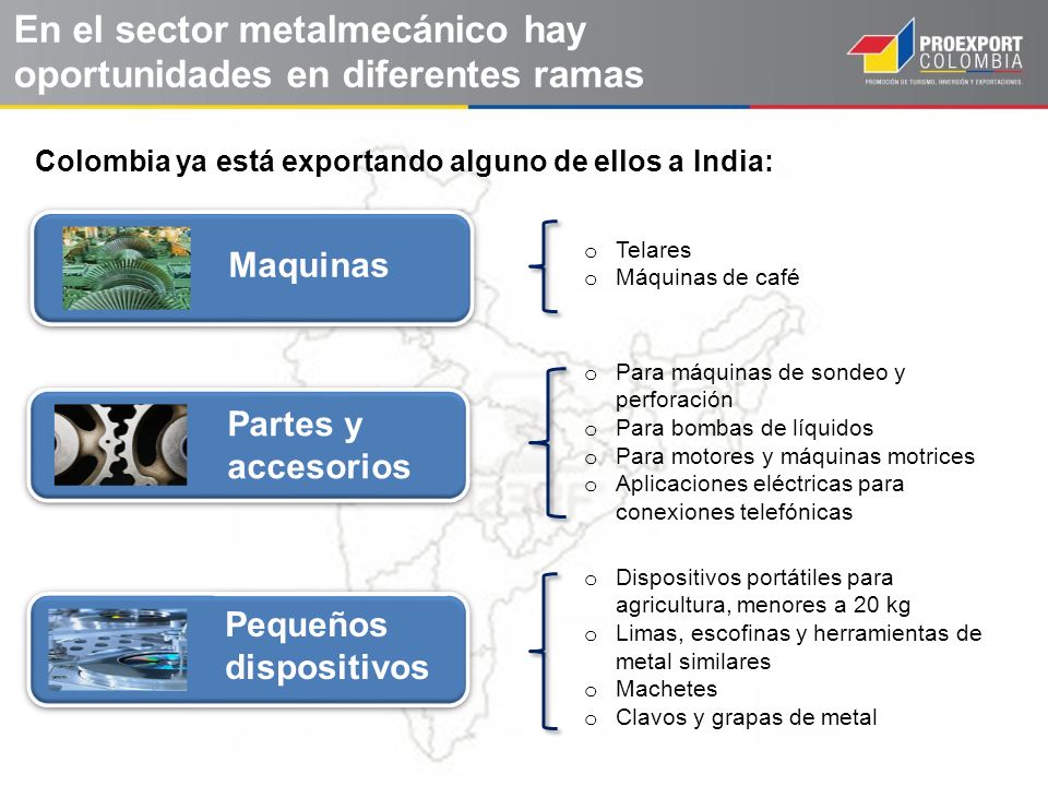 En el sector metalmecánico hay oportunidades en diferentes ramas