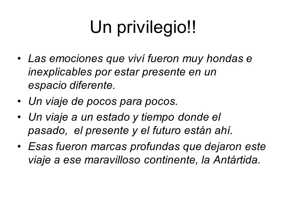 Un privilegio!! Las emociones que viví fueron muy hondas e inexplicables por estar presente en un espacio diferente.