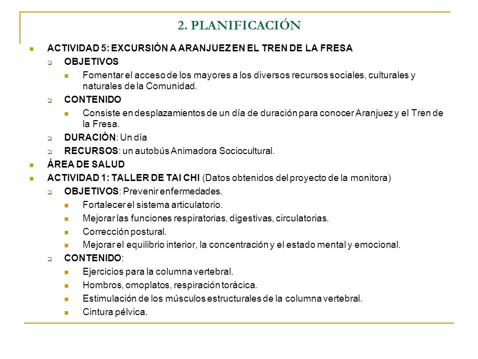 2. PLANIFICACIÓN ACTIVIDAD 5: EXCURSIÓN A ARANJUEZ EN EL TREN DE LA FRESA. OBJETIVOS.