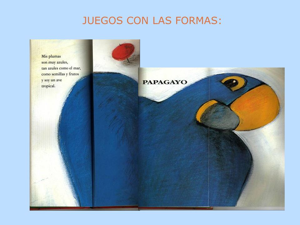 JUEGOS CON LAS FORMAS: De una imagen surge otra. SVJETLAN JUNAKOVIC: Cu-cu... tras-tras.