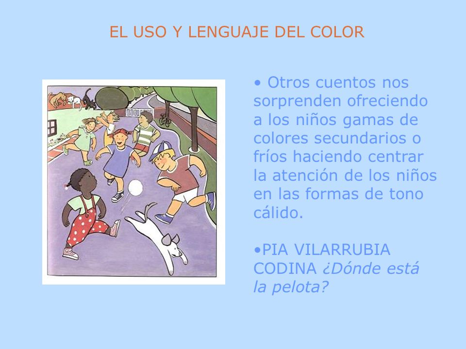 EL USO Y LENGUAJE DEL COLOR