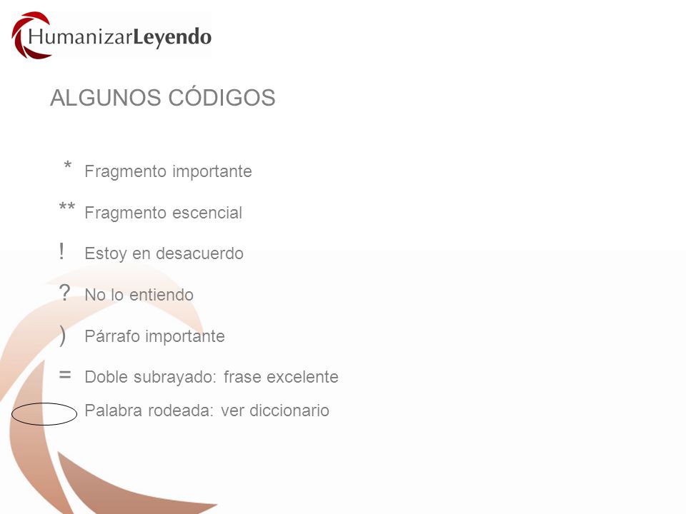 ** Fragmento escencial ! Estoy en desacuerdo No lo entiendo