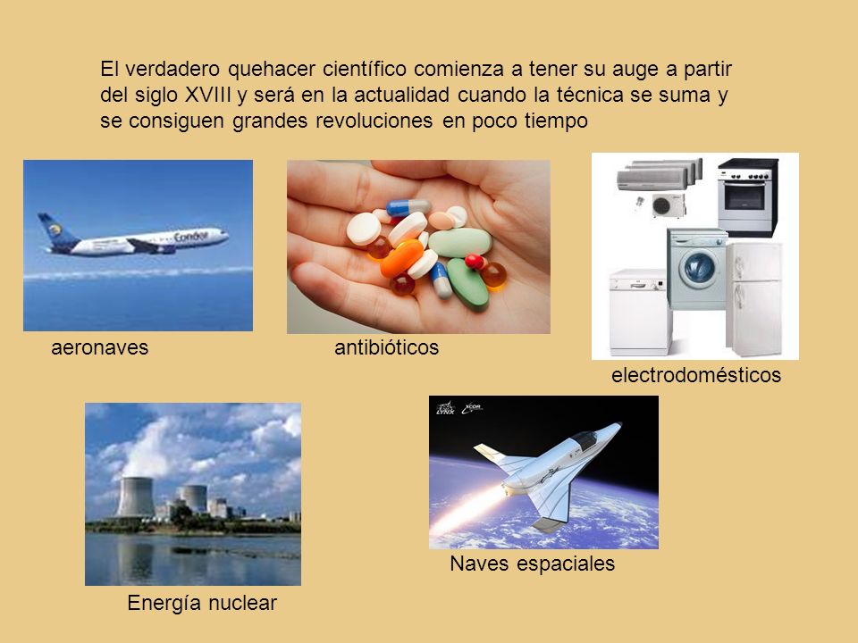 El verdadero quehacer científico comienza a tener su auge a partir