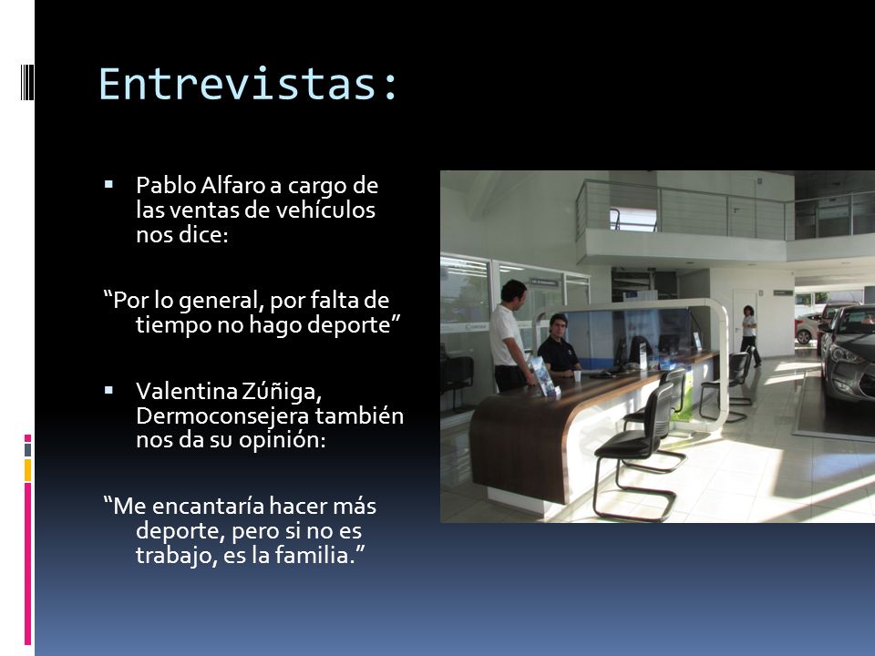 Entrevistas: Pablo Alfaro a cargo de las ventas de vehículos nos dice: